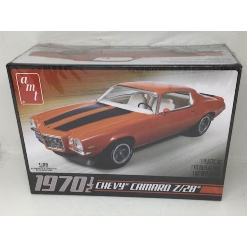 1970 1/2 Chevy Camaro Z/28 Car Plastic Model Kit AMT 1:25 635L/12 Skill 2 NEW